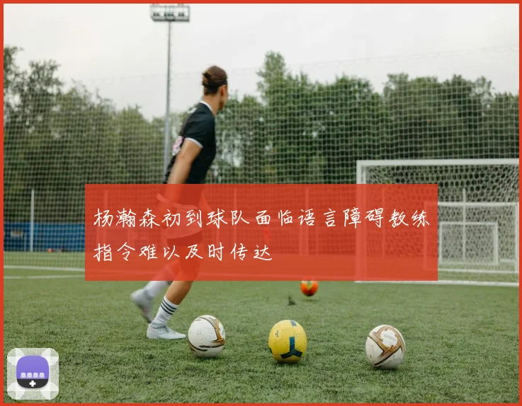杨瀚森初到球队面临语言障碍教练指令难以及时传达
