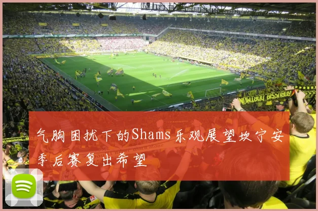 气胸困扰下的Shams乐观展望坎宁安季后赛复出希望
